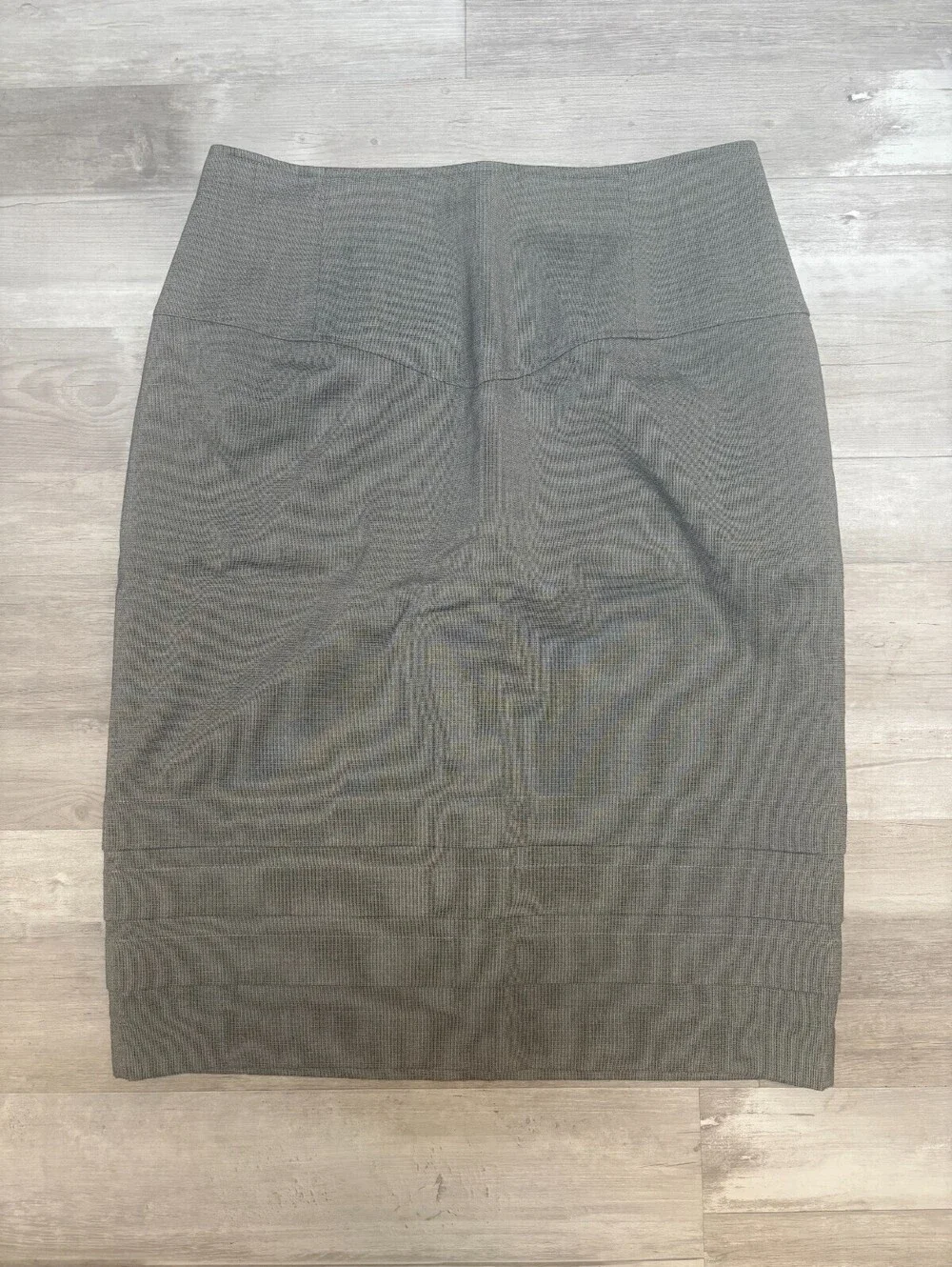 Worthington Women’s Size 12 Gray Pencil Skirt Knee Length Career Office